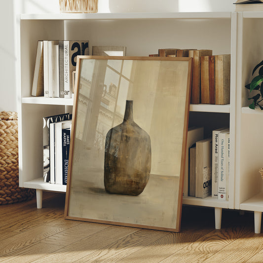 Earthen Vessel In Morning Light