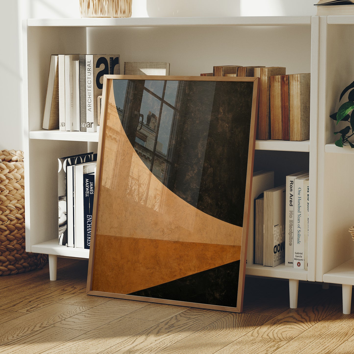 Sunbeams Dance Through Modern Lines