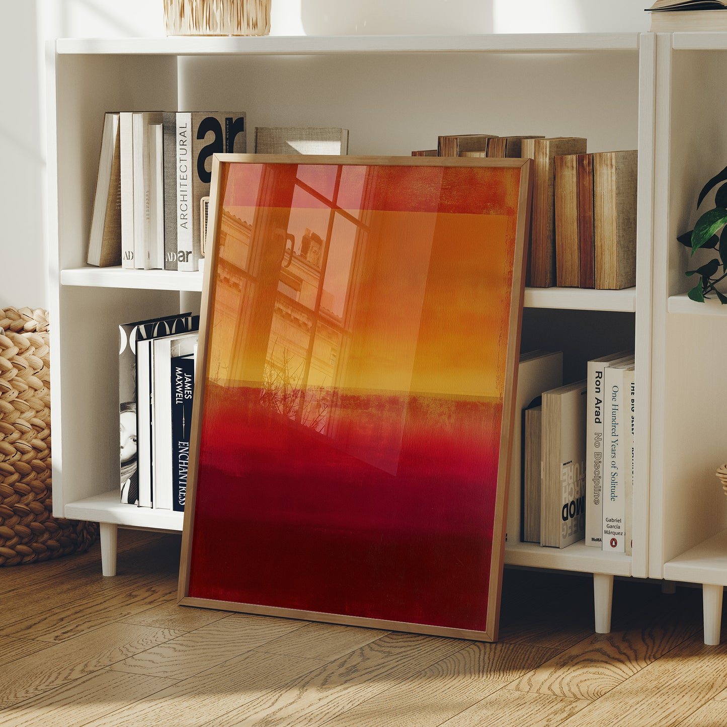 Sunset Colors Blend Their Stories