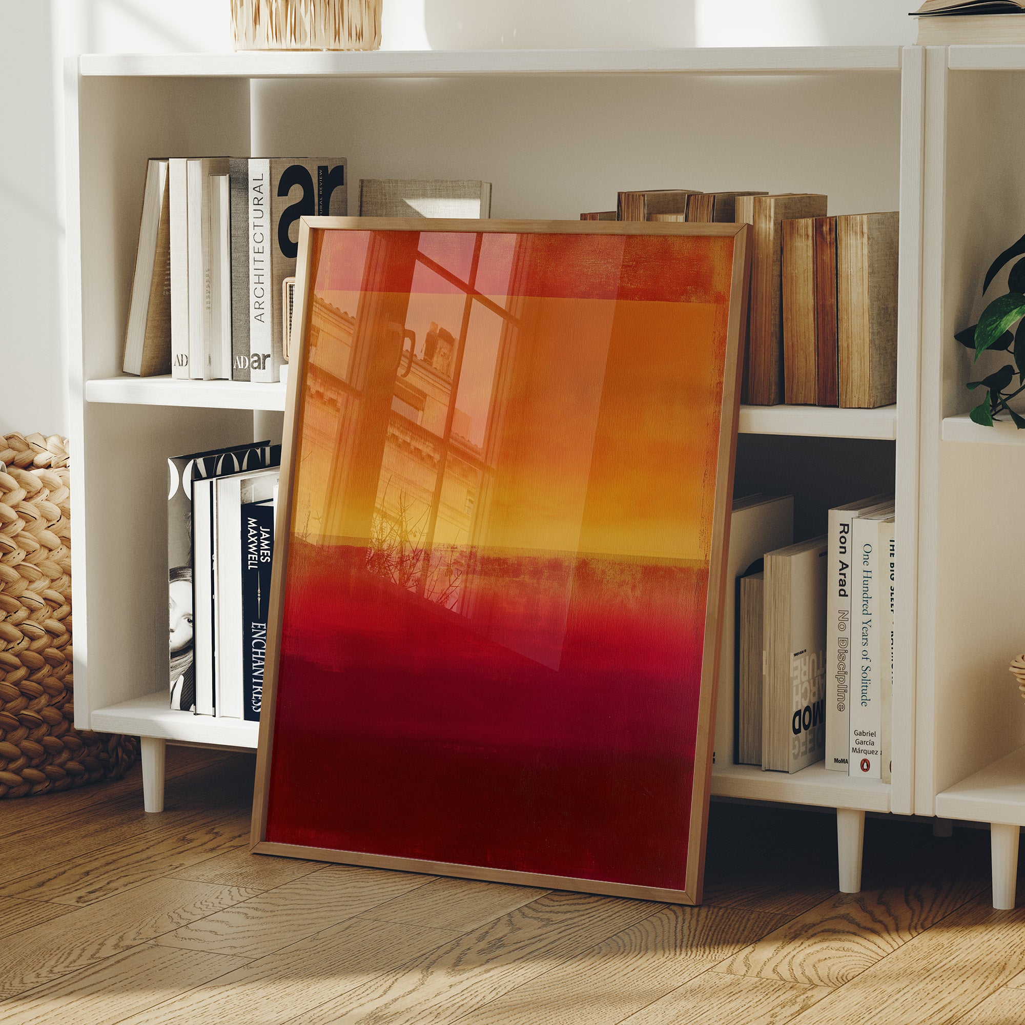 Sunset Colors Blend Their Stories