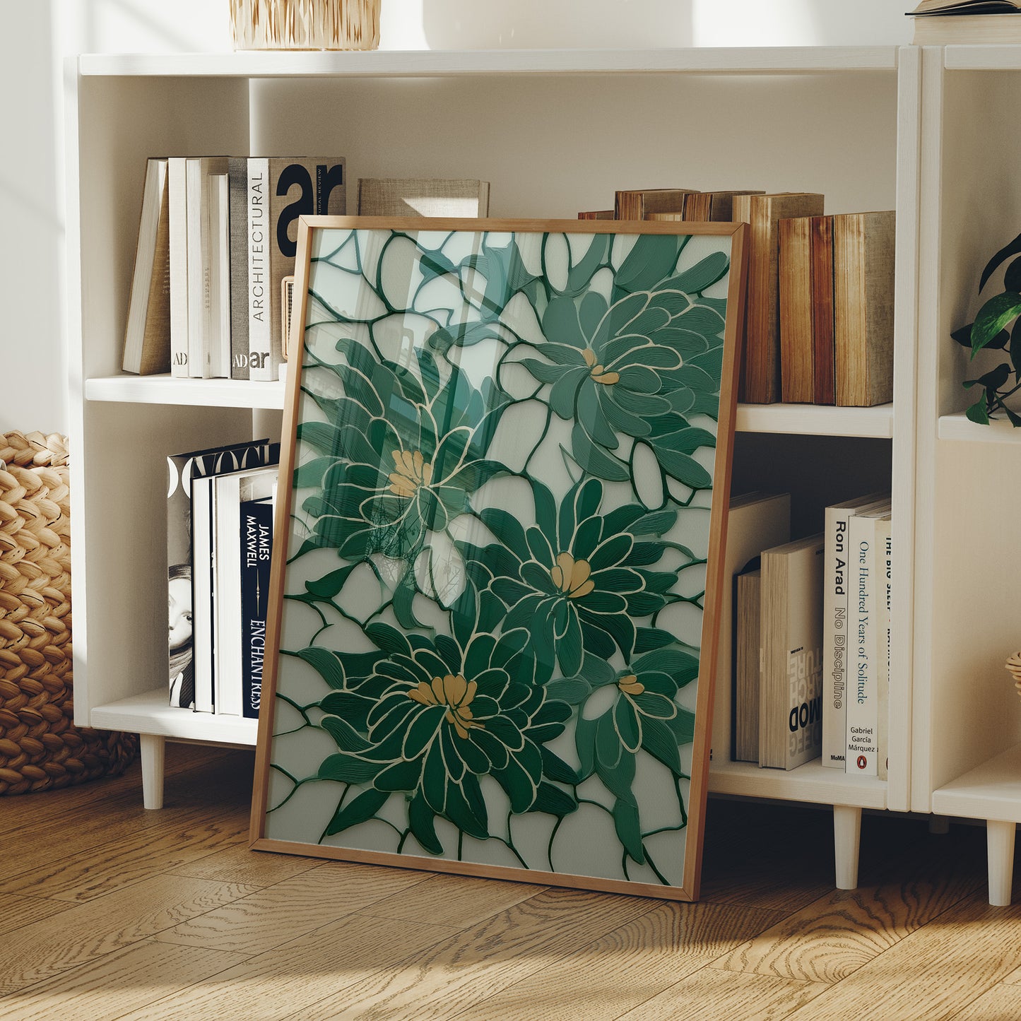 Jade Petals Dance In Morning Light