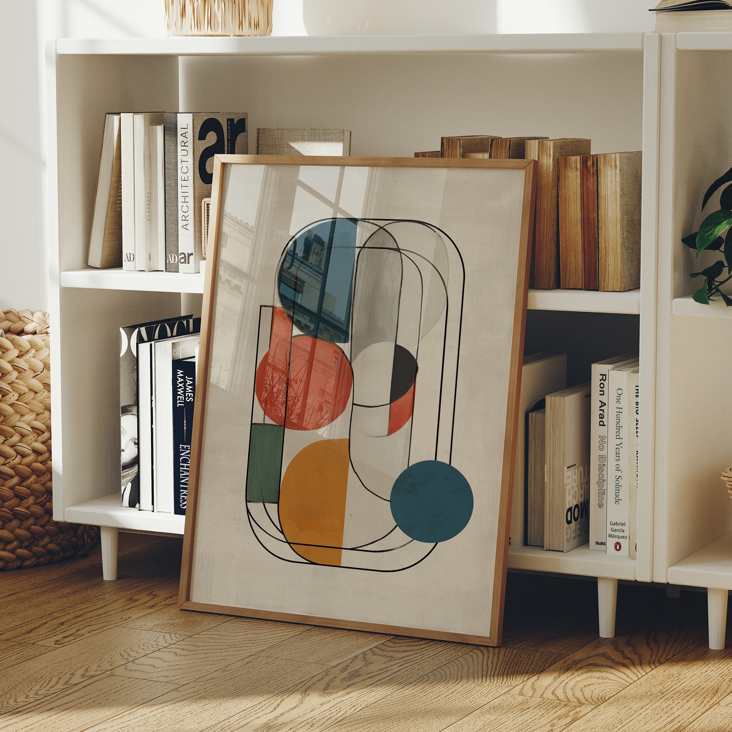 Circles Dance In Modern Lines