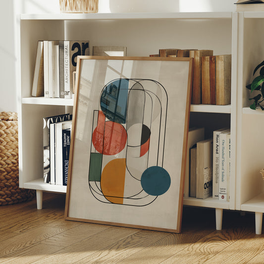 Circles Dance In Modern Lines