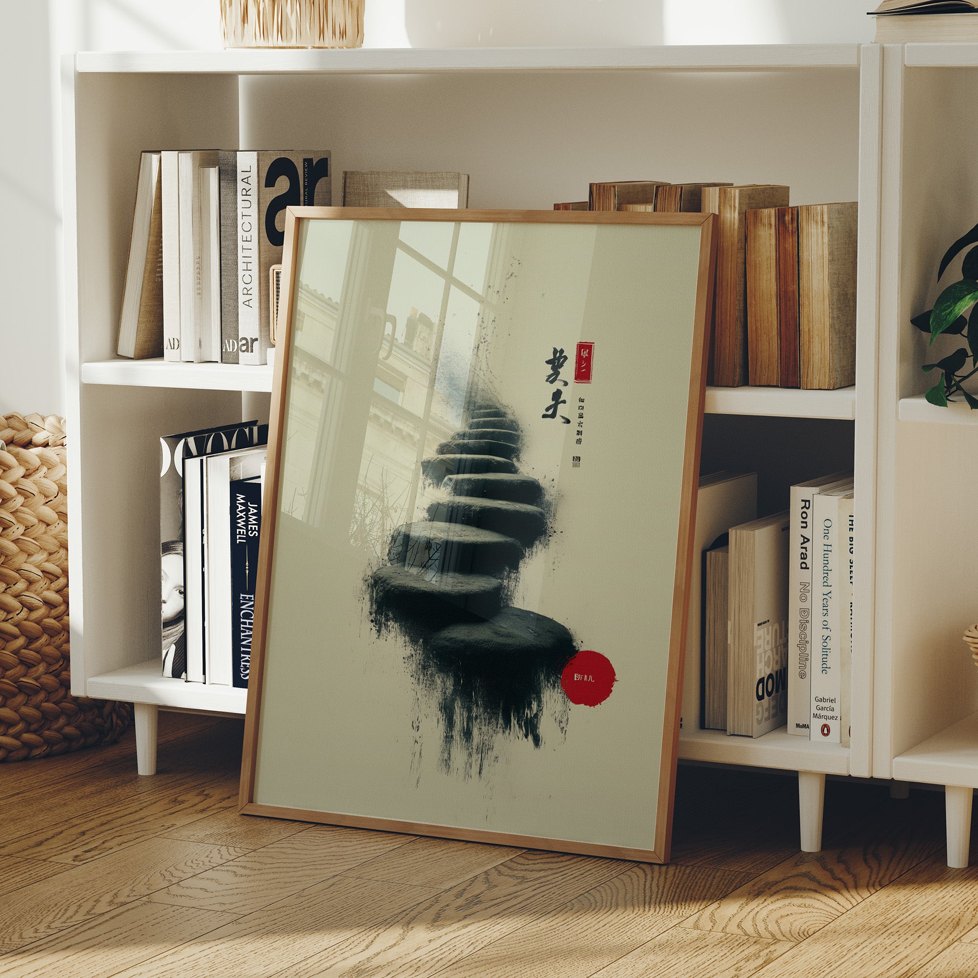 Stepping Stones Lead To Stillness