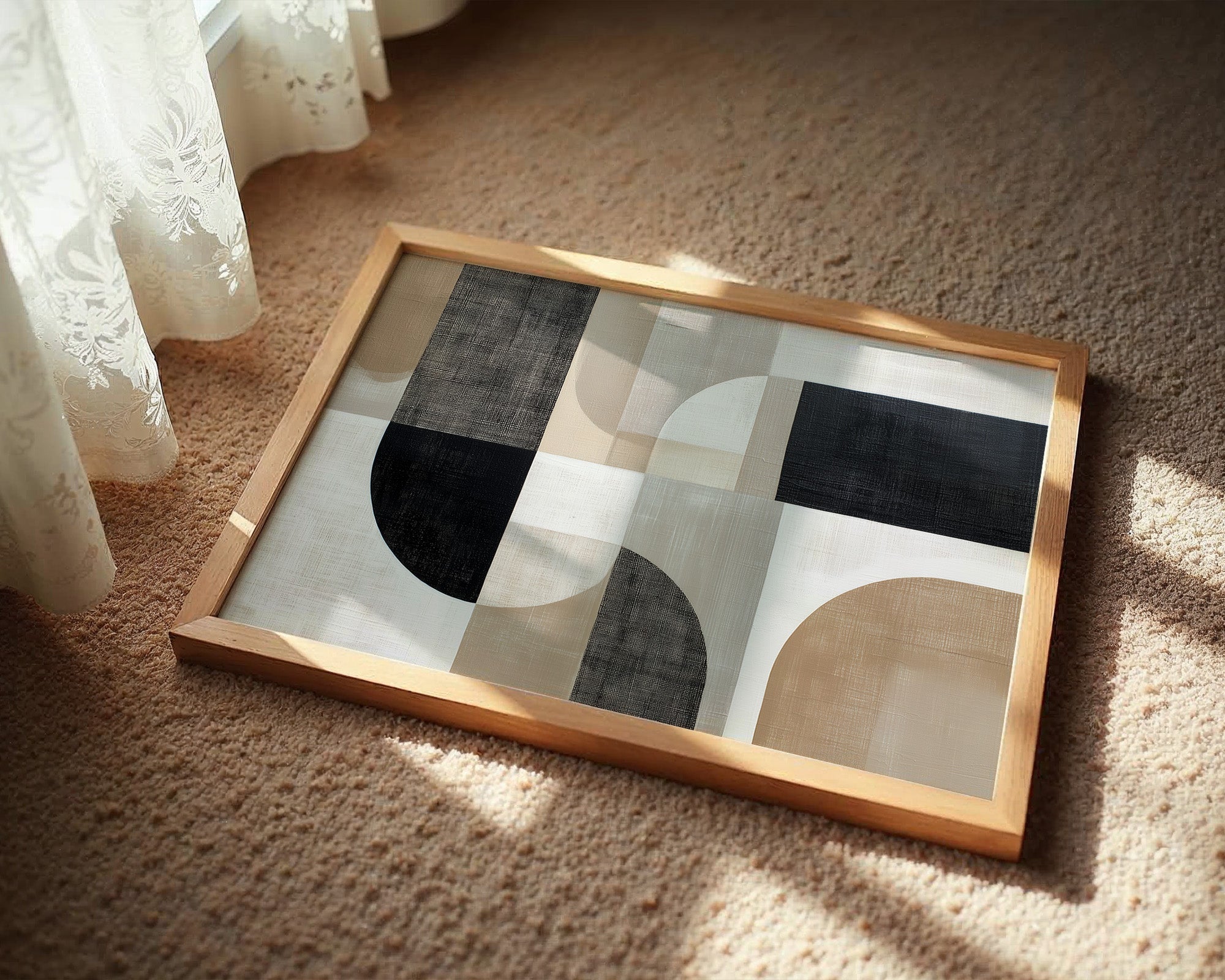 Morning Light Plays Geometric Tales