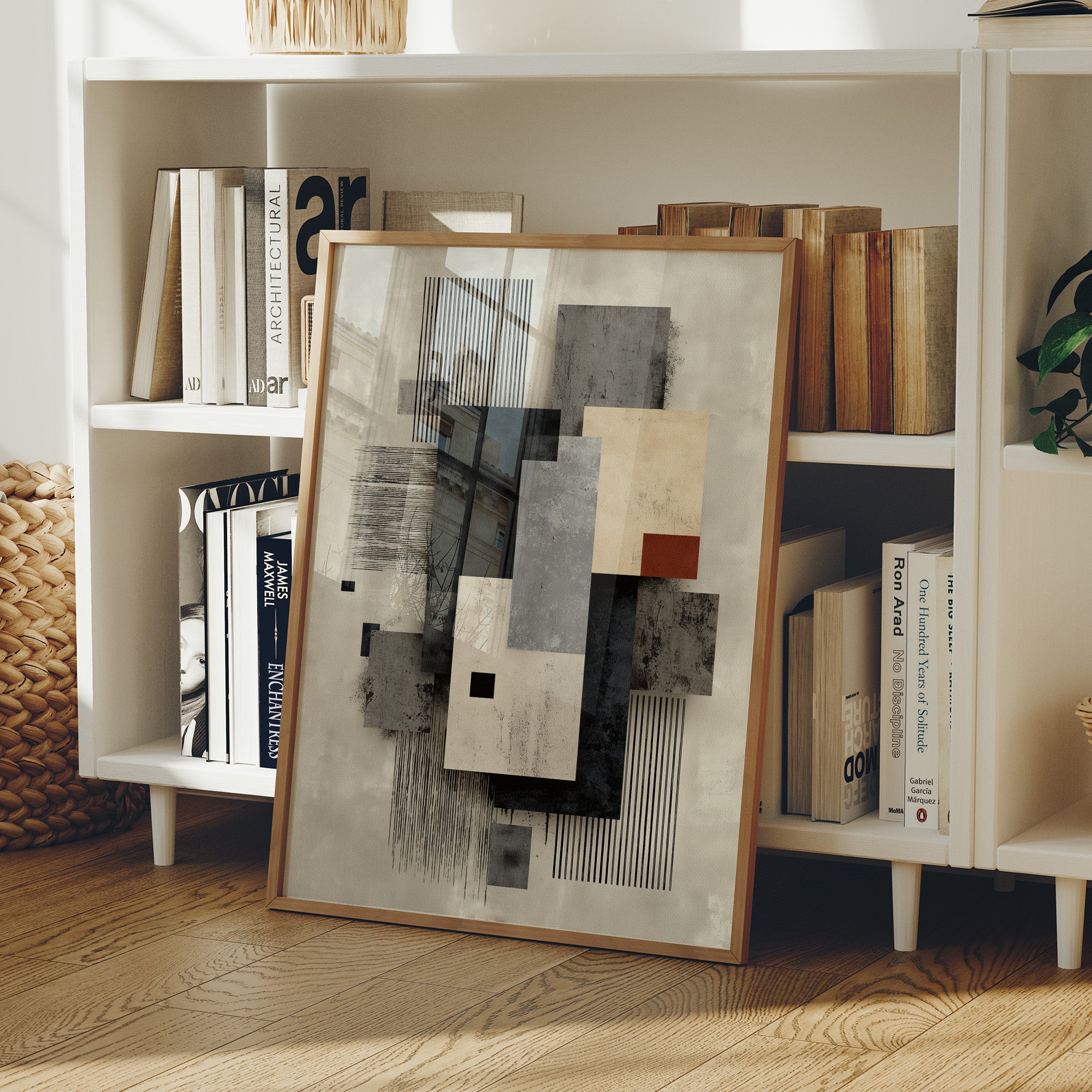 Concrete Poetry In Geometric Balance