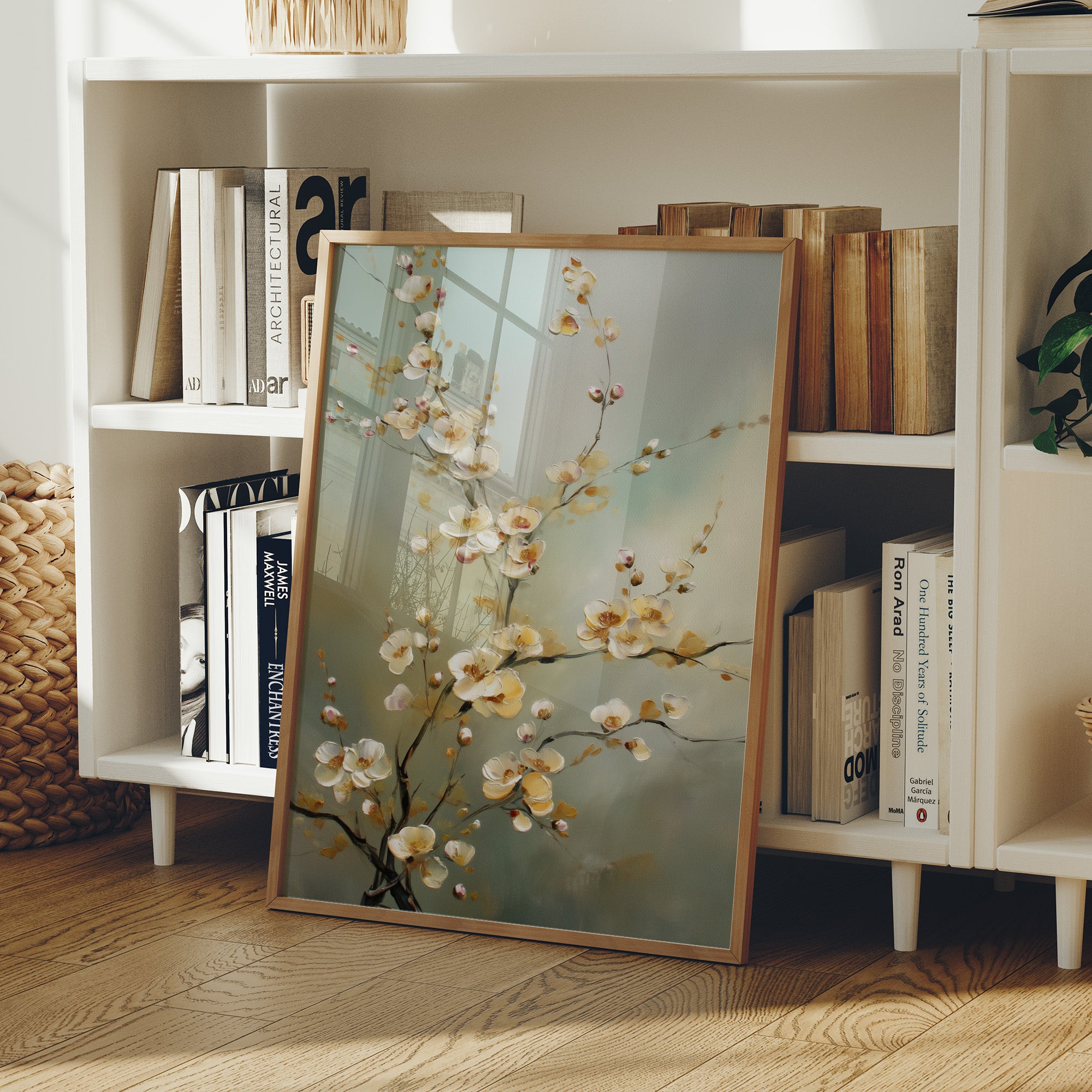 Plum Blossoms Dance In Morning Light