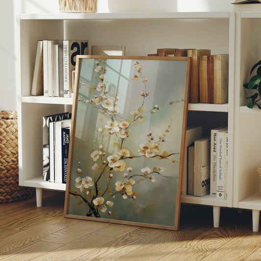 Plum Blossoms Dance In Morning Light
