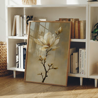 Magnolia Petals Dance In Morning Light