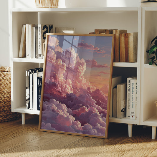 Cotton Candy Clouds Paint Heaven's Canvas