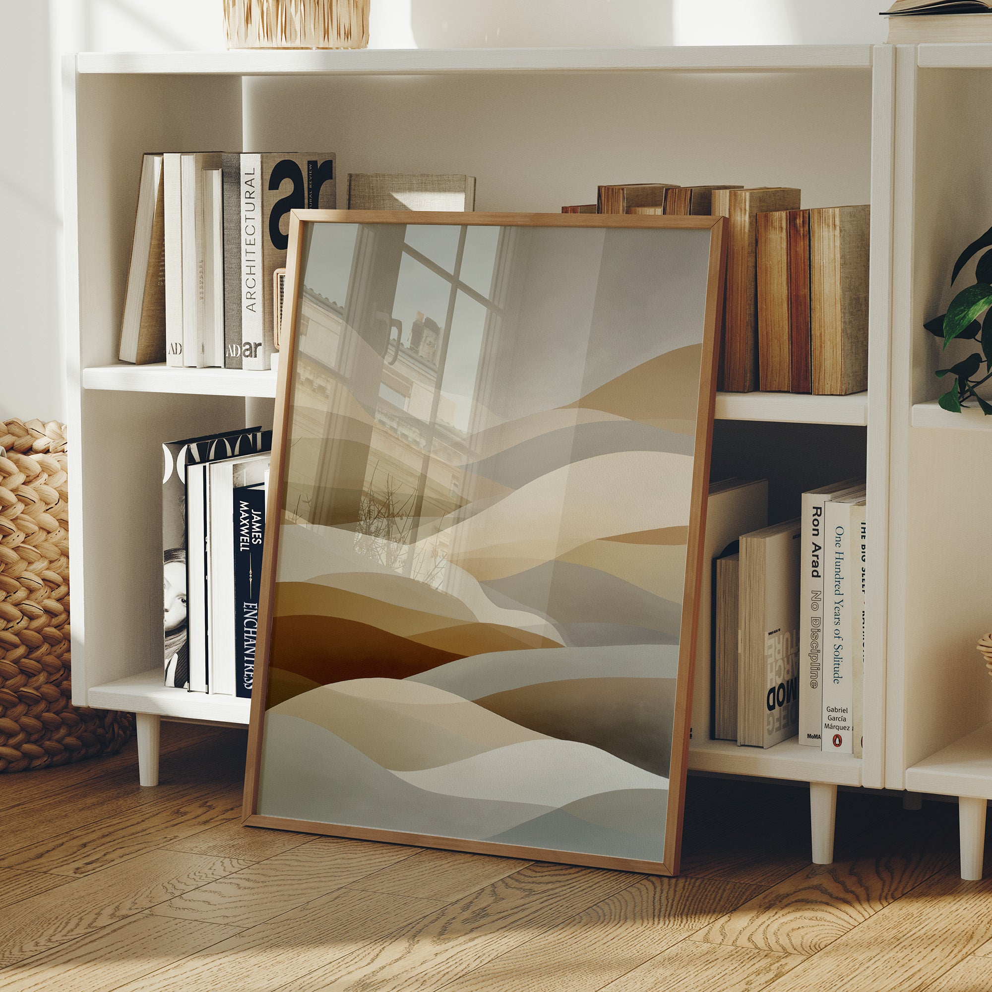 Desert Dunes Dance In Morning Light