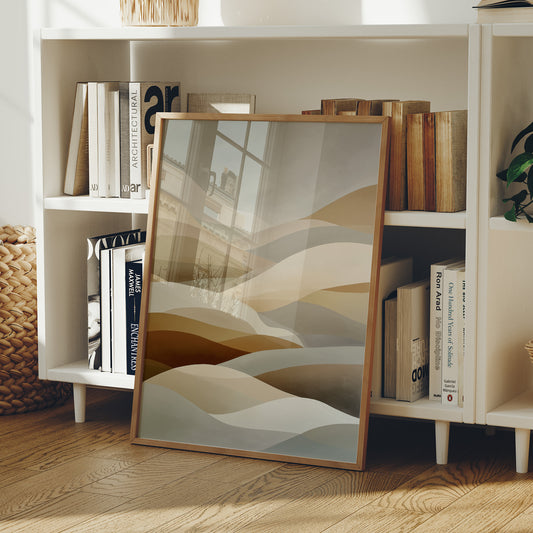 Desert Dunes Dance In Morning Light