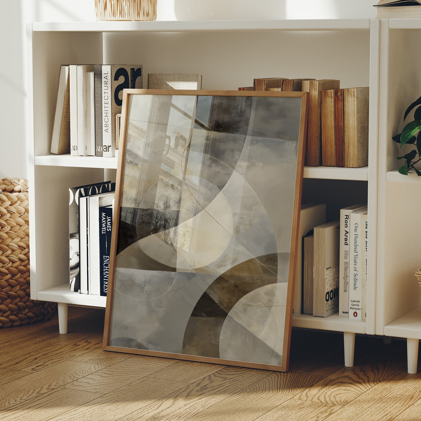 Soft Light Bends Through Modern Lines