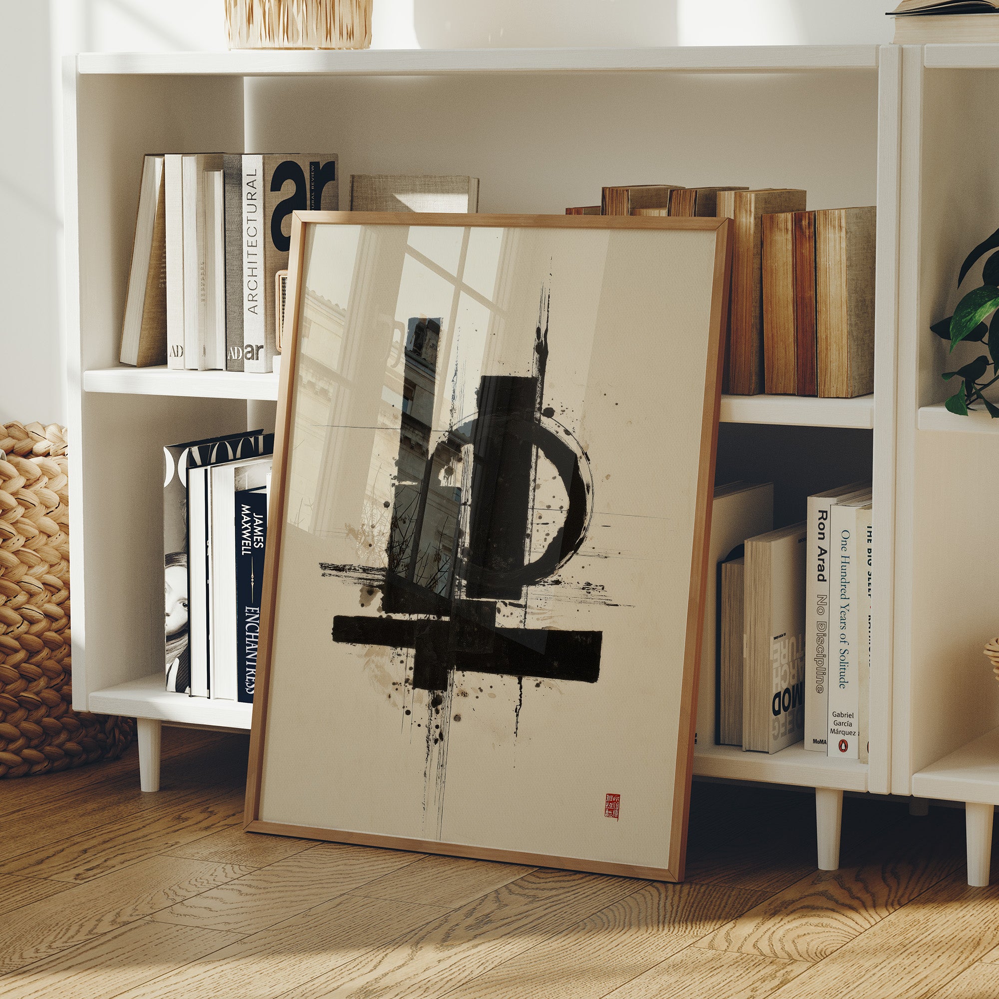 Urban Spirits Meet Zen Brushstrokes