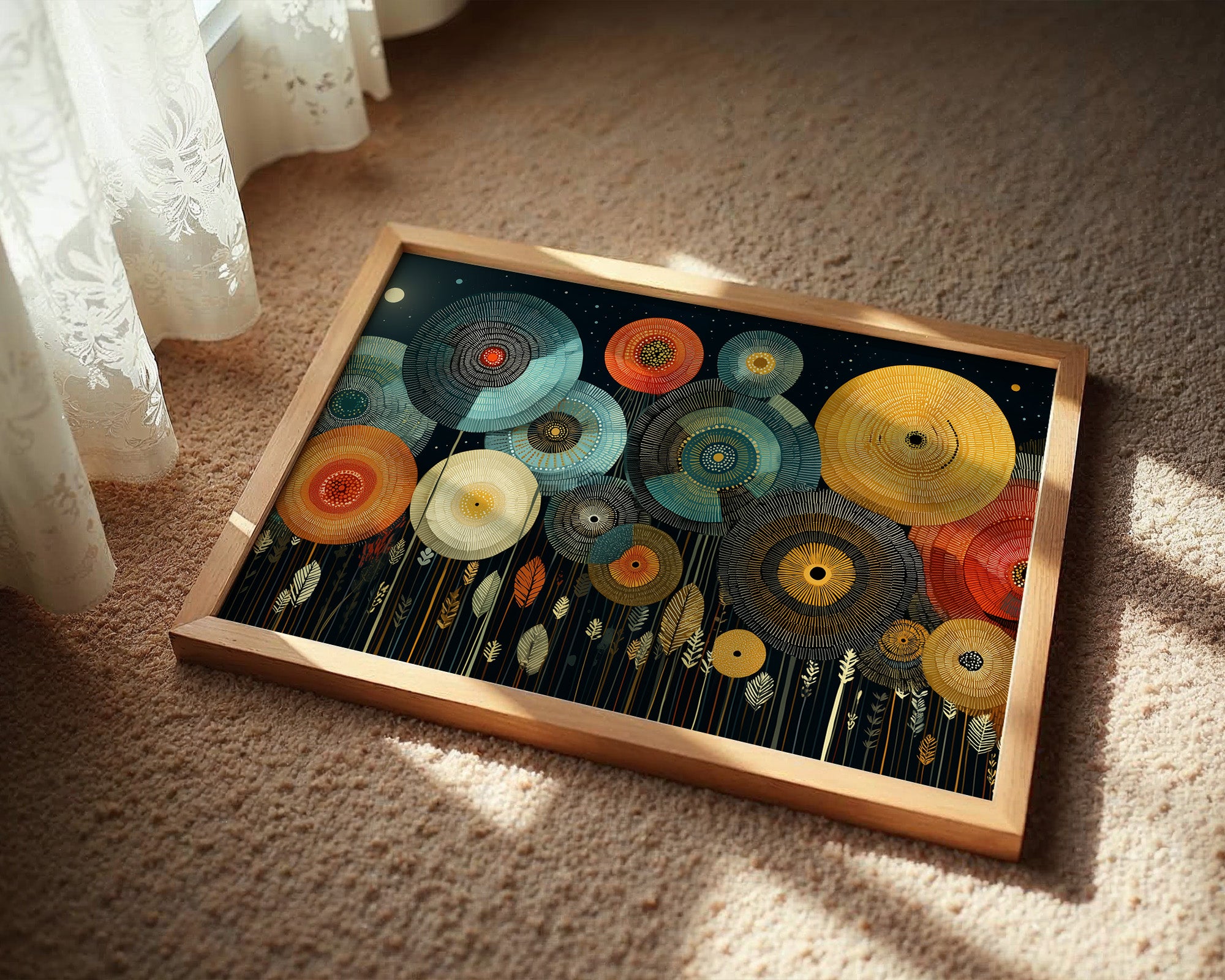 Midnight Garden Sings In Circles