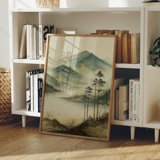 Misty Peaks Meet Urban Spirits