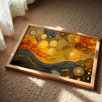 Celestial Currents Flow In Gold