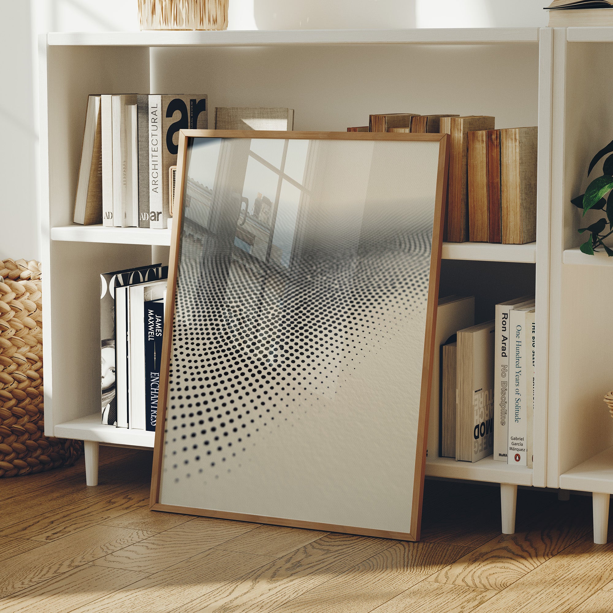 Dots Dance Into Infinite Space