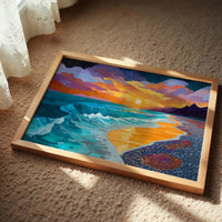 Coastal Wildflowers Chase The Sun