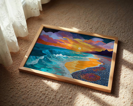 Coastal Wildflowers Chase The Sun