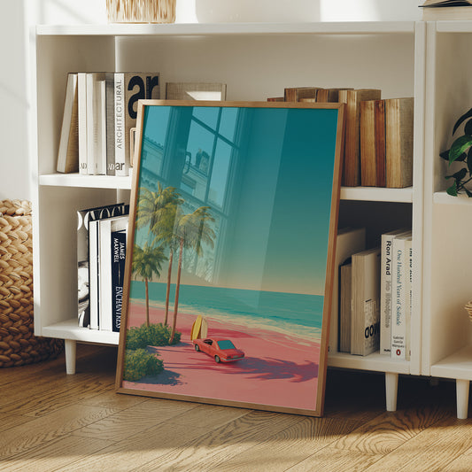 Sunset Shores Meet City Dreams