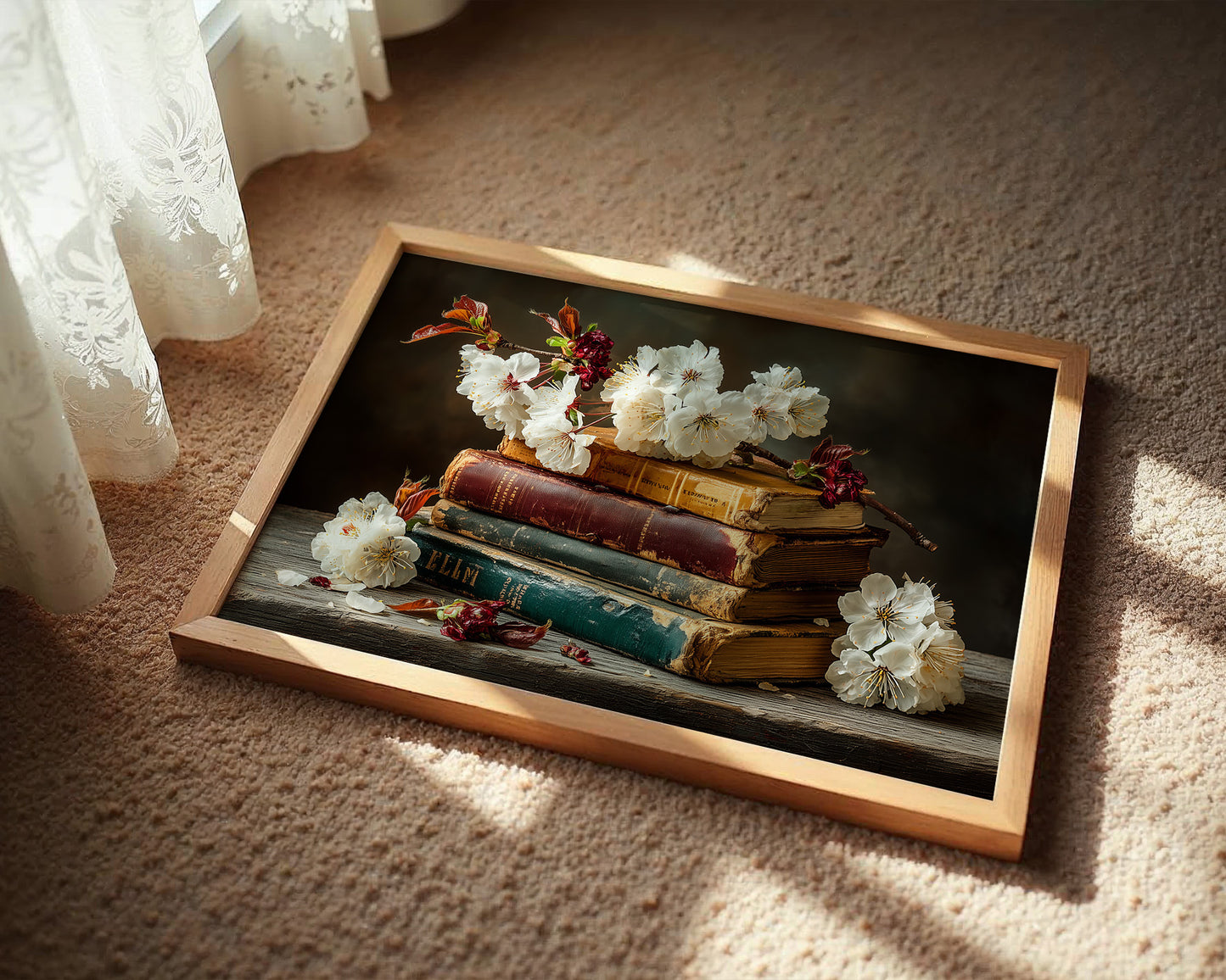 Antique Books Bloom With Spring Stories