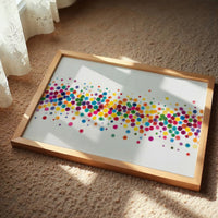 Confetti Dances In Morning Light