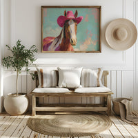 Pink Hat Rodeo Queen