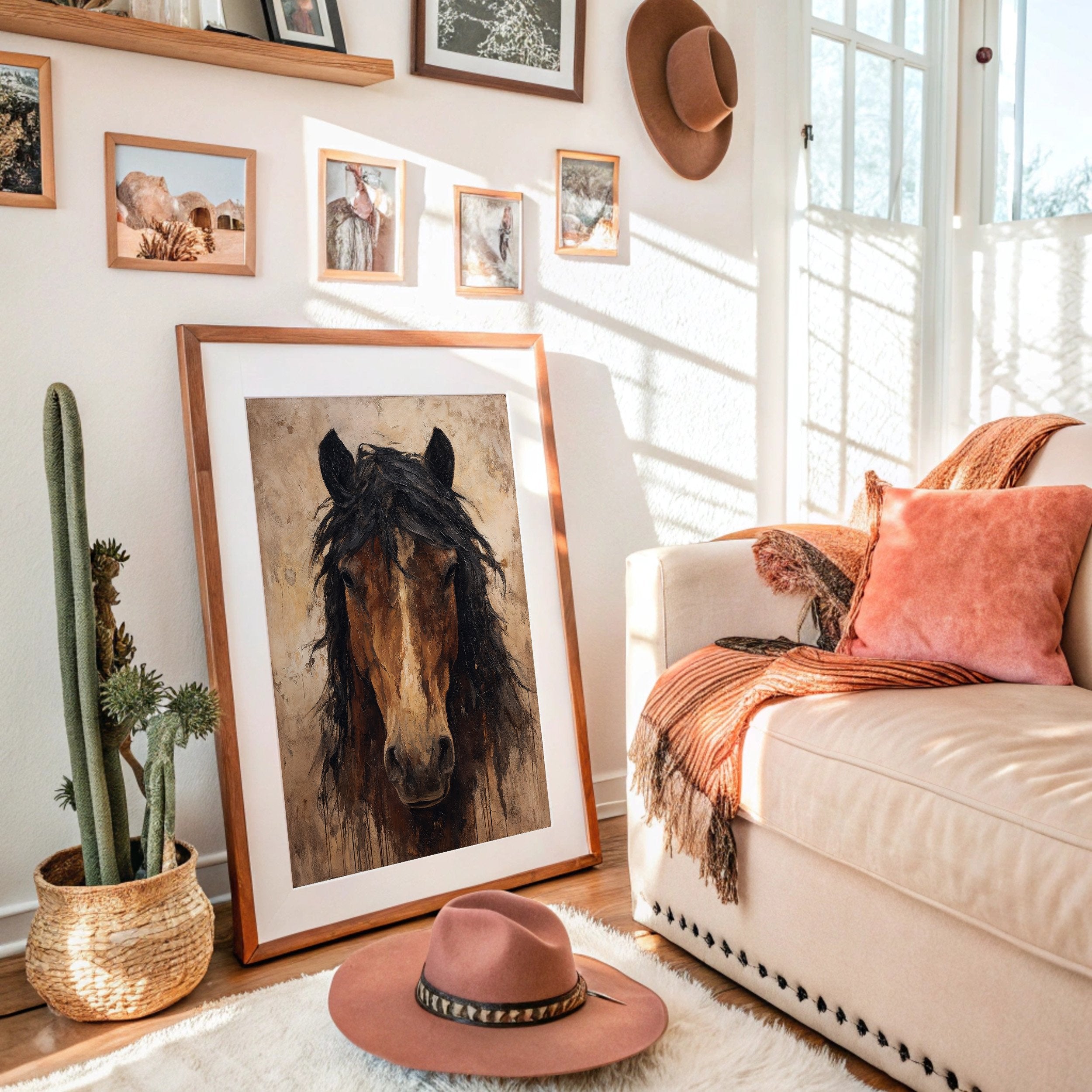 Wild Spirit In Rustic Frames