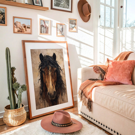 Wild Spirit In Rustic Frames