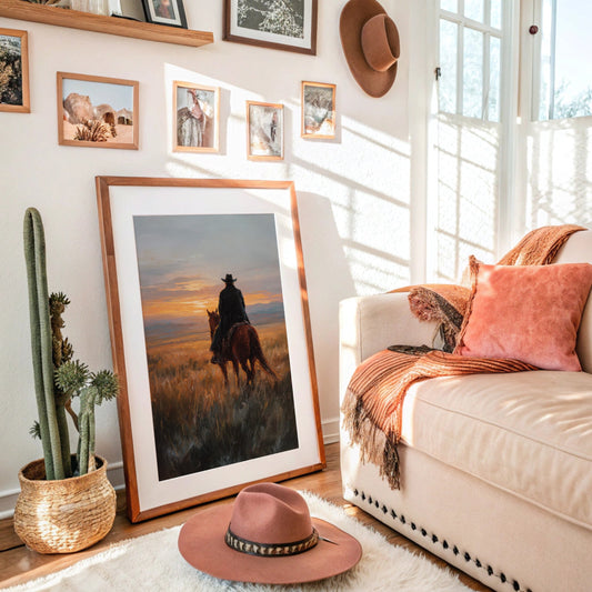 Dusk Rider Faces Tomorrow's Fire