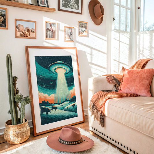 Visitors Above Quiet Pastures