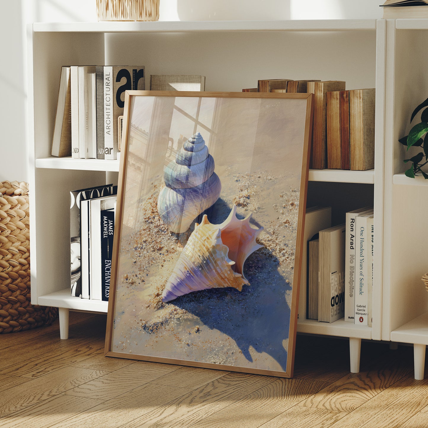 Coastal Treasures On Sunlit Sand