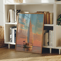 Coral Skies Meet Sailor's Freedom