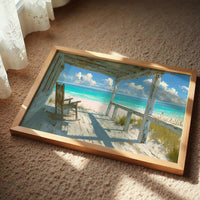 Seaside Porch Beckons Turquoise Waters