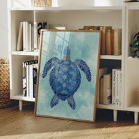 Azure Voyager In Gentle Tides