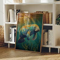 Gentle Giant In Sunlit Waters