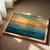 Horizon Lines Melt Into Sea