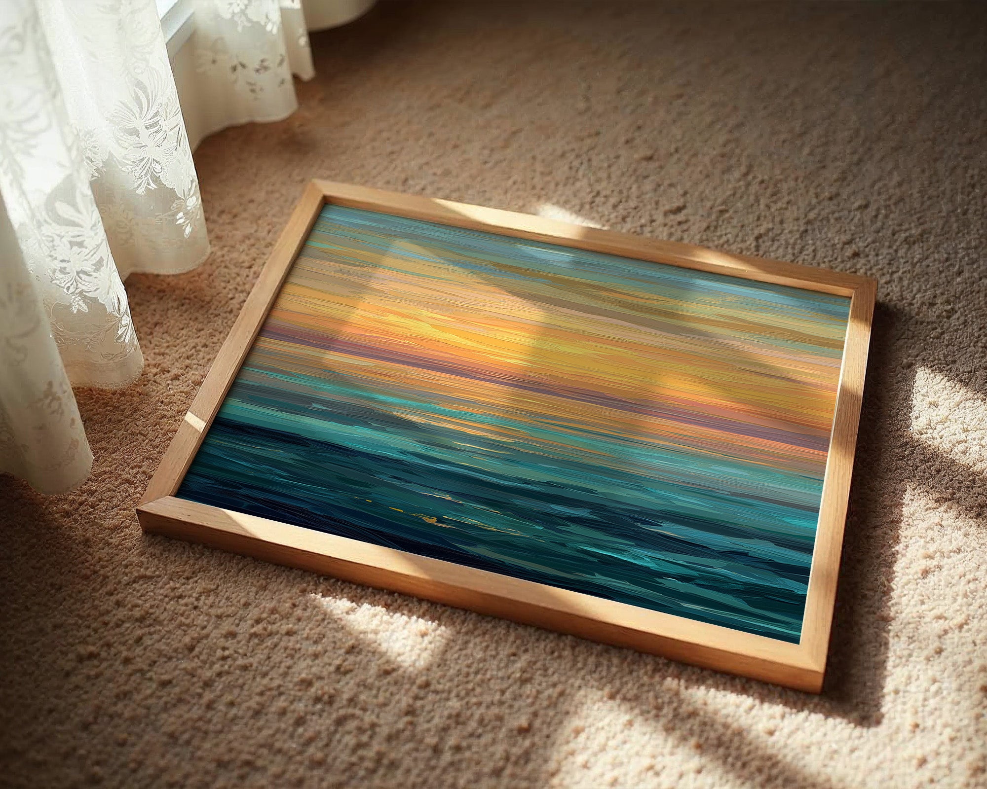 Horizon Lines Melt Into Sea