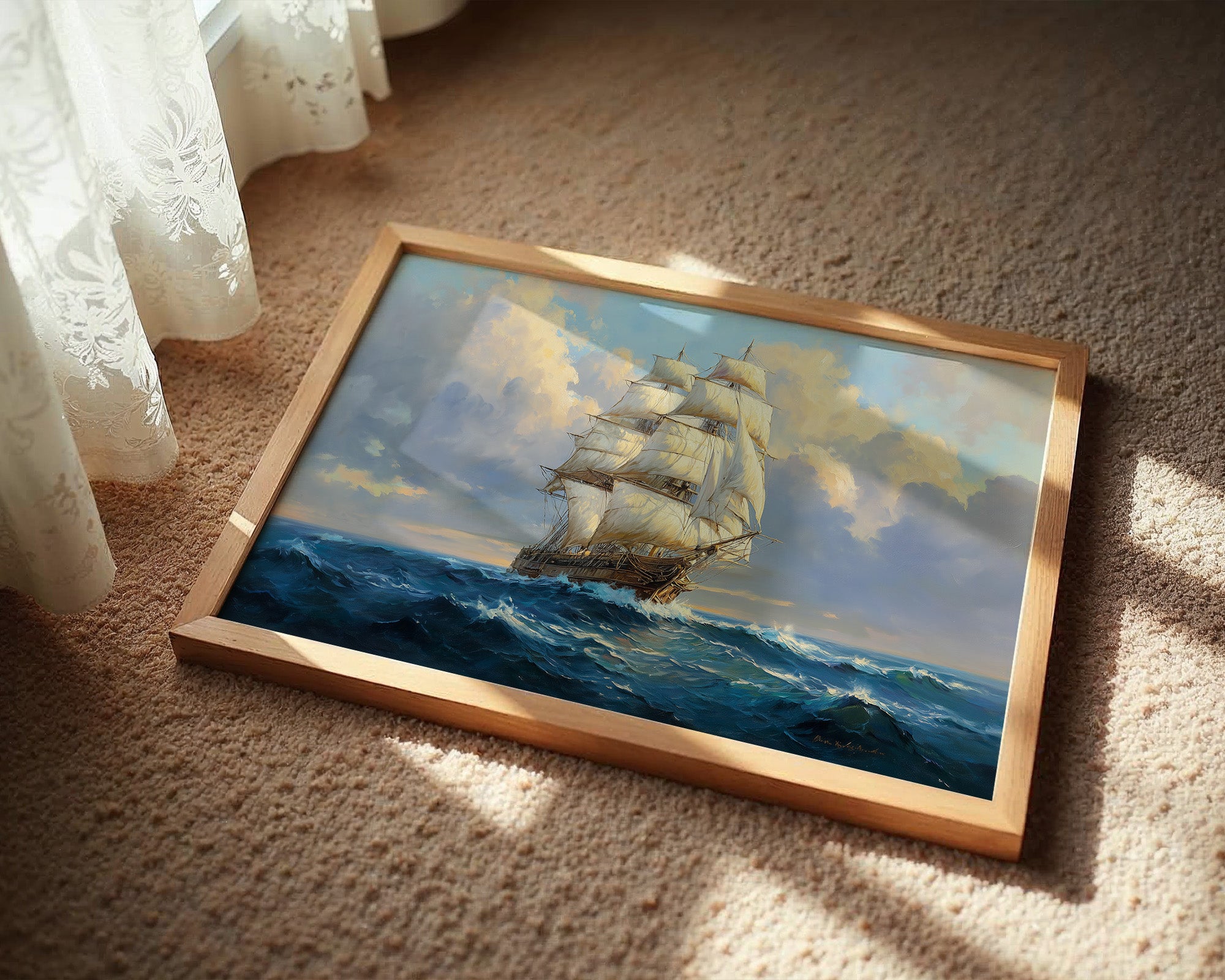 Tall Ships Chase Golden Horizons