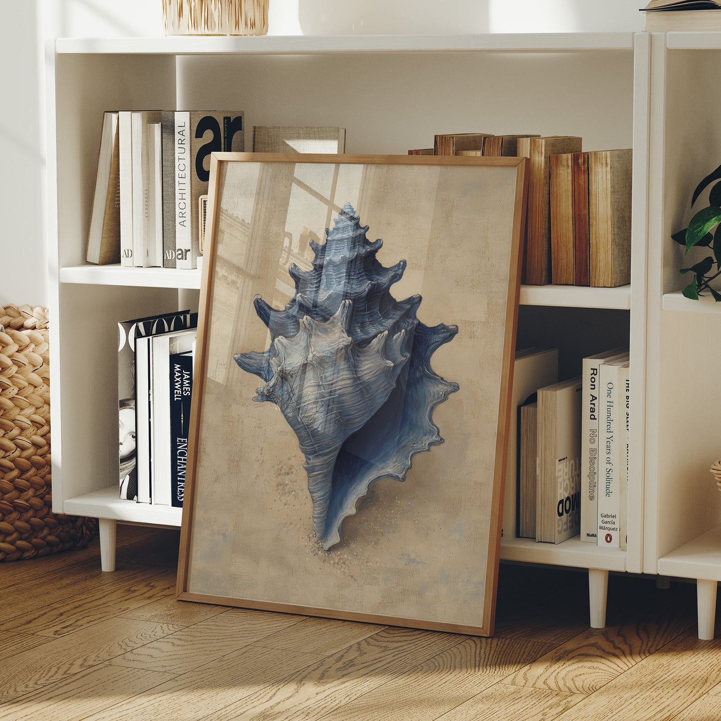 Ocean Memories In Indigo Blue