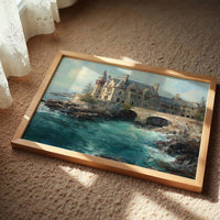 Coastal Manor Meets Turquoise Tide