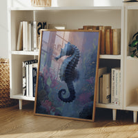 Sapphire Dancer Among Coral Dreams