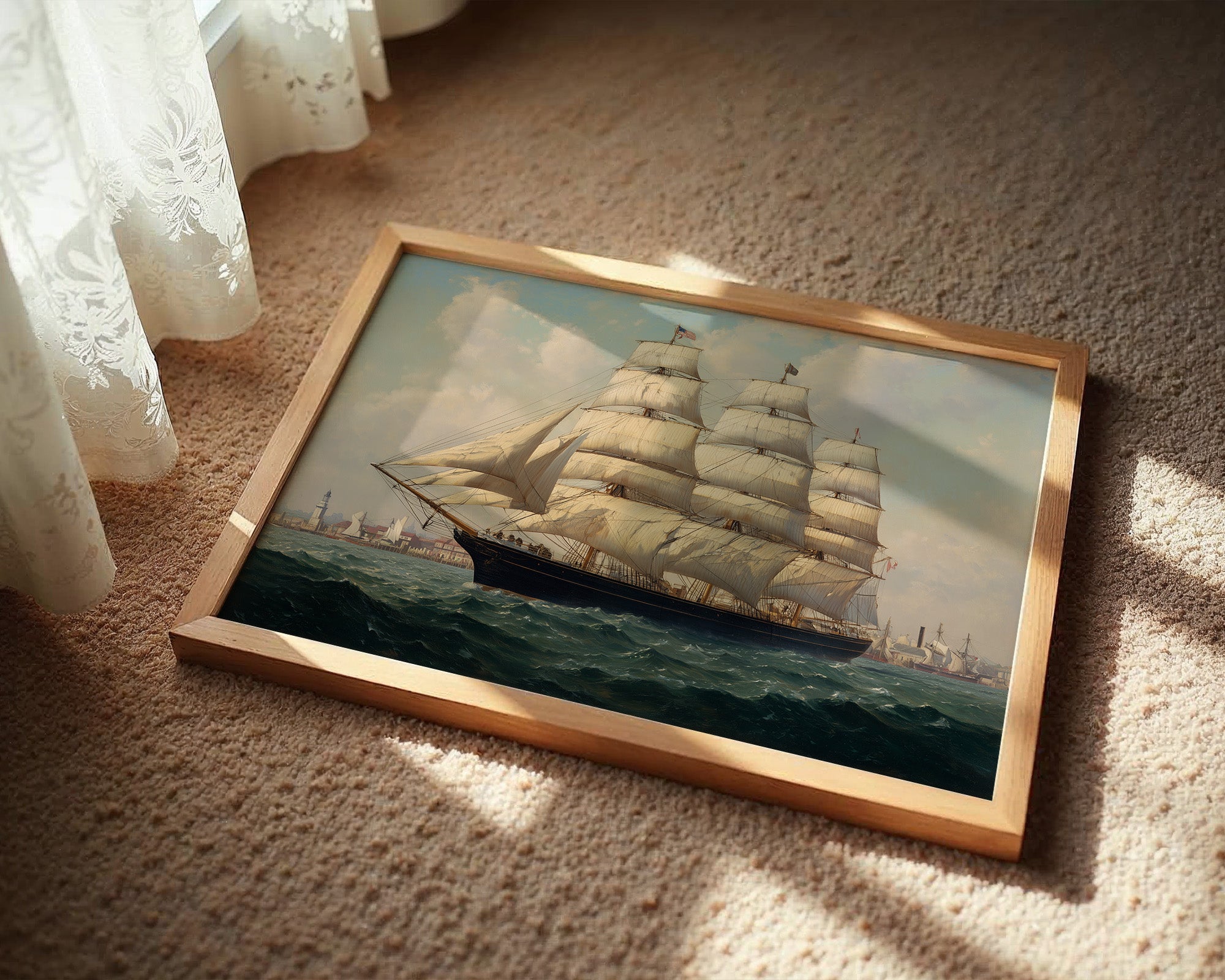 Sails Bound For Distant Shores