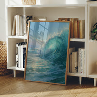 Coastal Memories Rest Against Leather