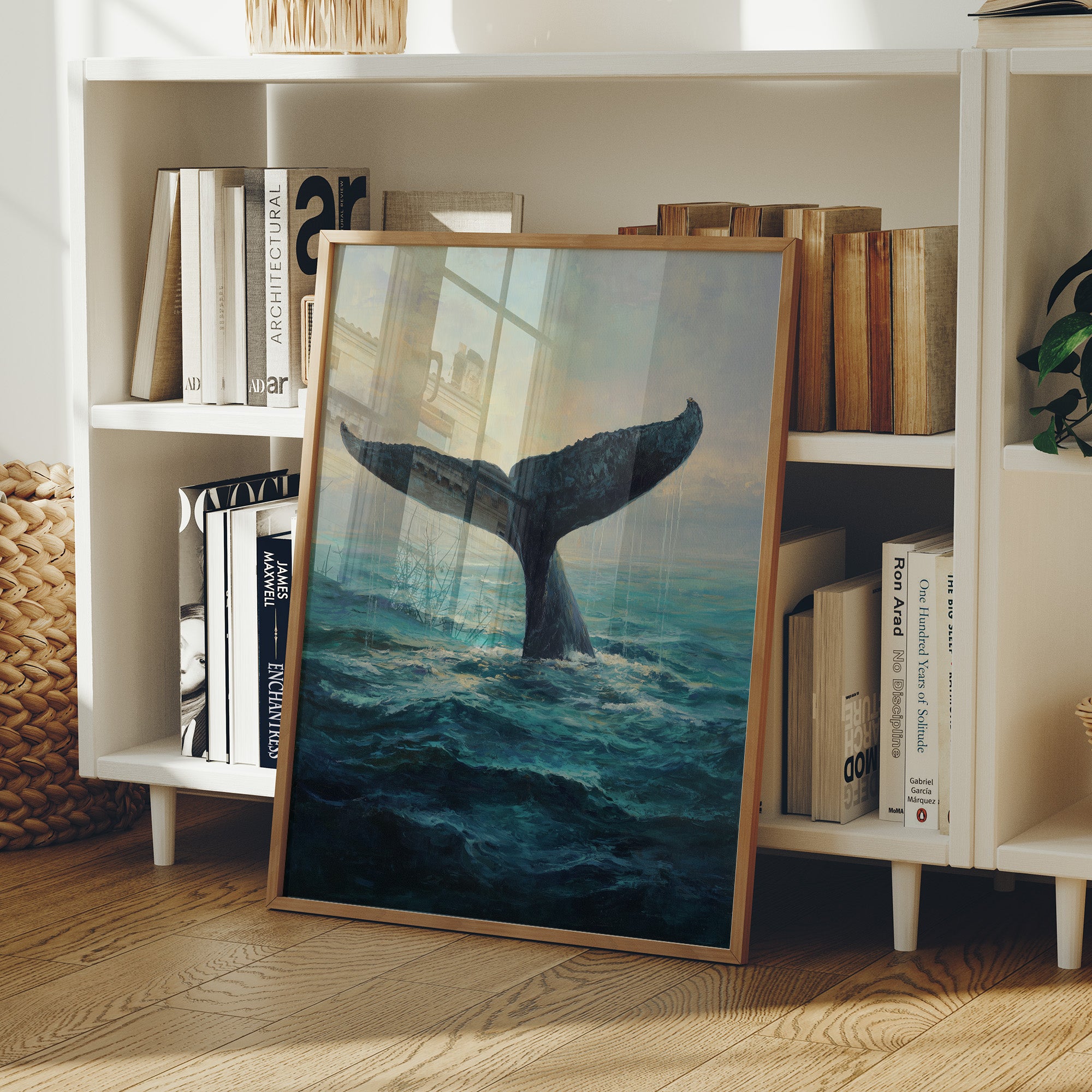 Ocean Giant Breaks Morning Tide