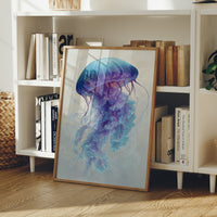 Ocean Depths In Violet Dance