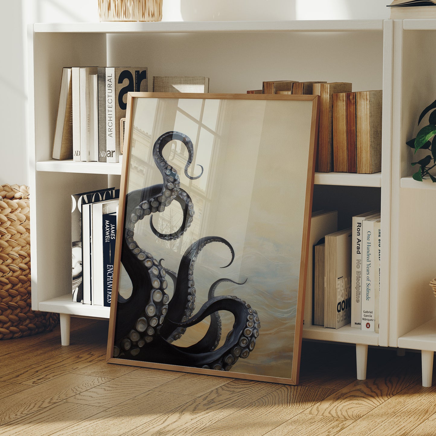 Tentacles Dance In Neutral Tones