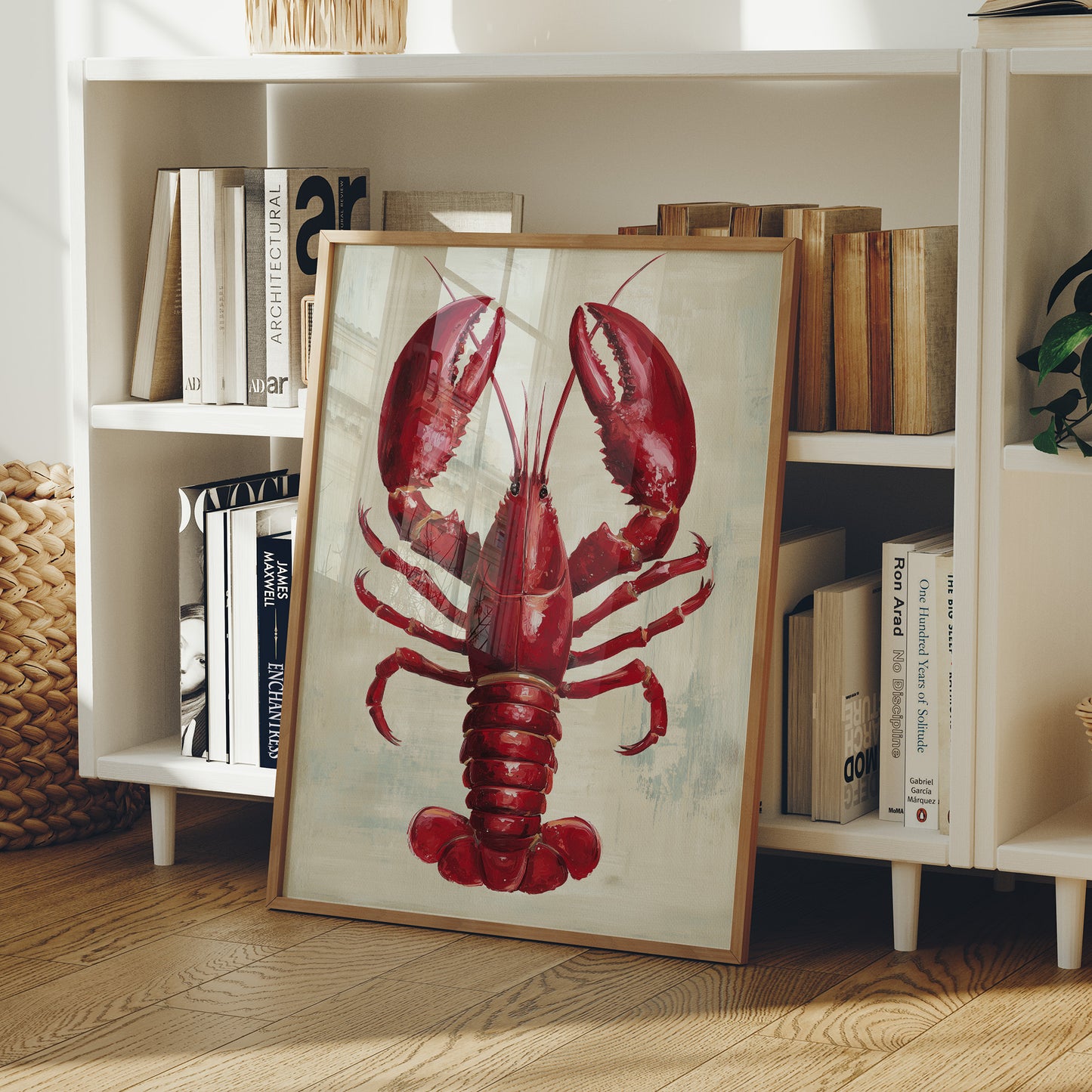 Crimson Catch From Maine Shores