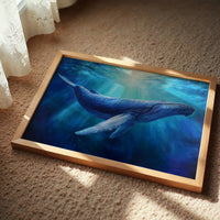 Ocean Giant In Azure Depths